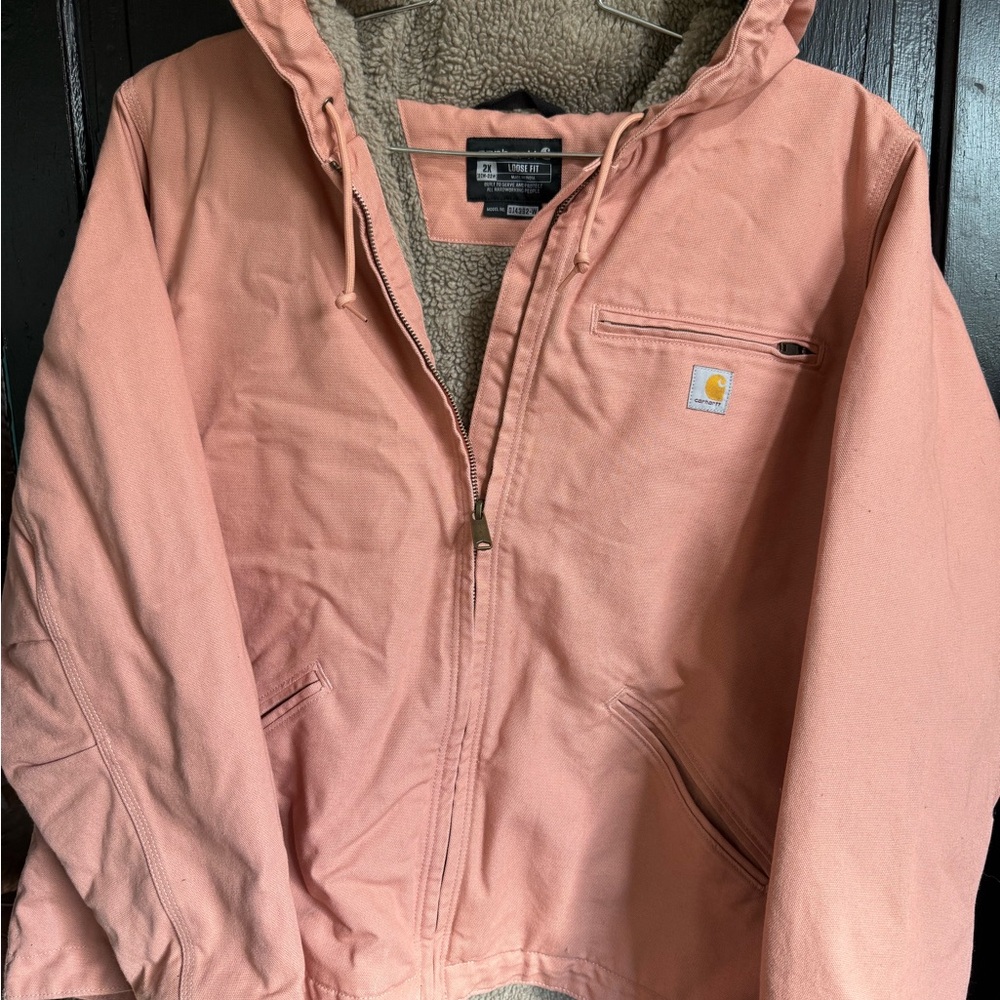 Carhartt Dusty Rose Loose Fit Jacket